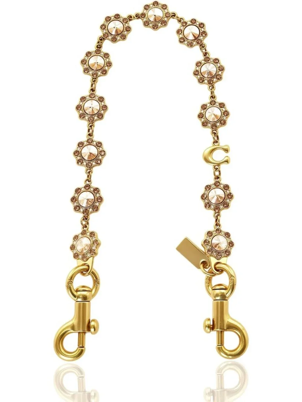 Rhinestone Bag Chain Charm for Handbags, Purse Extender & Tote Accessories